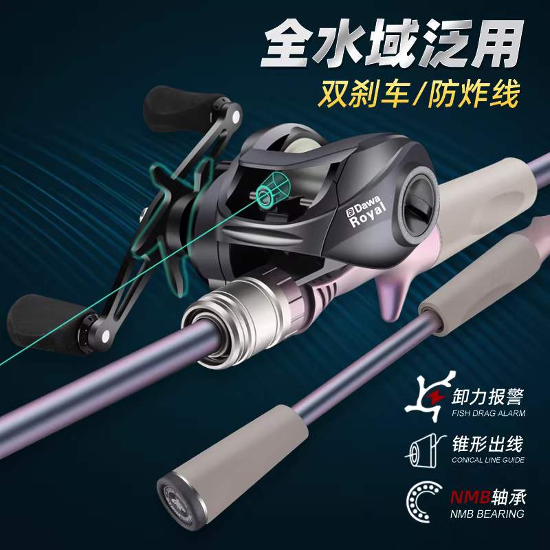 路亚竿全套水滴轮卷线器远投泛用鱼竿海竿碳素翘嘴套装路亚杆 图4